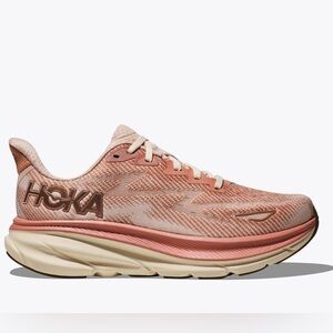 HOKA Clifton 9 Sandstone / Cream